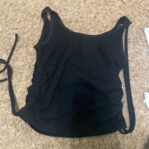 Tie string tank top